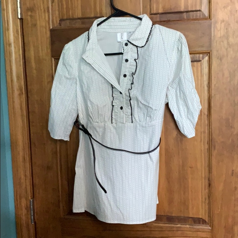 Half Button Down Top - image 1